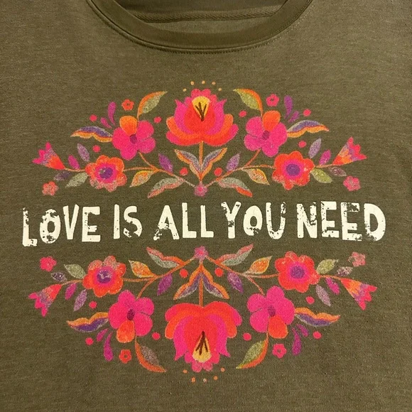 NATURAL LIFE Green Sweatshirt with Pockets - Picture 4 of 9